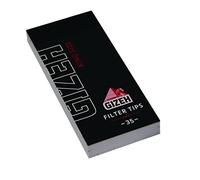 Gizeh black Lot de 12 carnet de 35 feuilles de papier - Filter tips REGULAR
