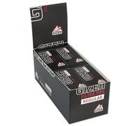 Gizeh Black Wide Filter Tips Lot de 24 paquets de 35 embouts filtrants larges perforés King Size