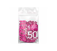 GIZEH Pink Active Filtre 6mm 50 pièces