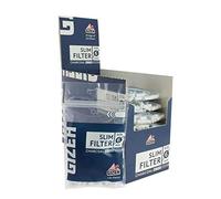 gizeh Slim Filter Lot de 20 sachets de filtres de Charbon Actif 6 mm
