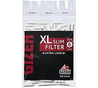 GIZEH XL Filtre mince Lot de 1 x 100 filtres