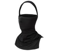 GizellMG Cagoule du Ski Bandana Moto Bandeau Tour Cou Balaclava Sèche Vite avec Serre-tête Coupe-Vent Commando Montagne Hiver Cycliste Noir M