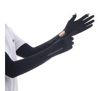 GizellMG Femme Gants de protection UV Long Antidérapants Protection solaire Gants en soie glacée pour Canicule Accessoire de mode intelligent