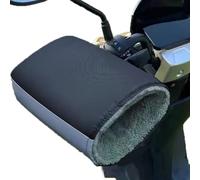 GizellMG Gants de Moto Moufles Universelles pour Guidon de Moto Manchon Protège-Main Housse Coupe-Vent Imperméable Mains au Chaud pour Conduire en Hiver Taille Unique