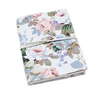 GizellMG Housse Cahier Protège Livre Couverture de livre en Tissu Housse de Protection Journal Intime Livre de Poche Housse Anti Poussière avec Position de Carte/marque-page A5