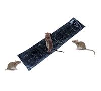 GizellMG Pièges à Souris Pièges à Rat Pièges Collant 3Pcs Pièges de Colle Forte pour Rat Cafard Scolopendre Punaise Tapis de Pièges Protection Jardin Atelier Noir 1,2x0,28M