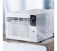 GIZMIT Climatiseur Portable 4-en-1 Compact avec déshumidificateur, Petite unité de climatisation avec télécommande, Refroidissement Rapide, minuterie 12h, Basse consommation, Silencieux withoutTent