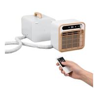 GIZMIT Climatiseur Portable de Type Split, unité silencieuse de 1 500 W, Commandes tactiles, télécommande et Wi-FI, Tuyau de raccordement Flexible, pour Le Camping et la Chambre à Coucher WiFi-2m