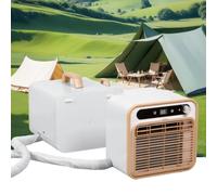 GIZMIT Climatiseur Portable Split Silencieux, unité de Refroidissement Intelligente de 5000 BTU avec Commandes tactiles et minuterie de 12 Heures - Convient aux Chambres et aux Bureaux WiFi-1.5m