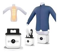 GIZMIT Fer à Repasser Automatique,Fer à Vapeur Portable,Fer à Repasser Gonflable Professionnel pour Chemises,séchage à 360° sans Zones mortes,Fer à Repasser pour Chemises à Domicile +Skirtmodel