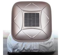 GIZMIT Housse de Voiture Solaire entièrement Automatique, télécommande Incluse, Toutes Saisons, Protection extérieure intégrale avec Recharge Solaire et télécommande Silver-3L