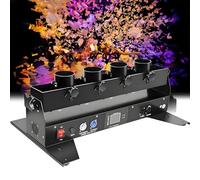 GIZMIT Machine à confettis, lanceurs de confettis Professionnels, Machine à confettis avec télécommande, pour Effets Lumineux festifs, Spectacles, discothèques, événements festifs