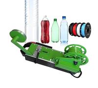 GIZMIT Machine de Fabrication de filaments de Bureau,extrudeuse de filaments pour imprimantes 3D,contrôle numérique de la température,Dispositif de Recyclage pour Bouteilles en Pet recyclées Green