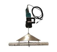 GIZMIT Raboteuse à Mousse 19,5 po/27,5 po, Outil de Retrait d'isolant en Mousse, Outil de découpe et de Retrait d'isolant en Mousse projetée, 1 800 W, Vitesse de 14,5 m/s Openhole-500mm