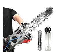 GIZMIT Scie à chaîne à béton,tronçonneuse électrique à chaîne diamantée,scie à chaîne électrique avec système d'aspiration des poussières par Alimentation en Eau,pour Le Bois et la Pierre