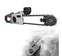 GIZMIT Scie à chaîne diamantée pour Murs,scie à chaîne électrique pour béton,scie à chaîne portative avec système d'aspiration des poussières par Eau,pour Granit,Porcelaine,Bois et Pierre