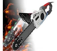 GIZMIT Scie à chaîne électrique pour béton de 48 cm, scie à chaîne portative pour la découpe de Murs en Granit, béton et marbre, 2 chaînes et 2 Guides-chaînes.