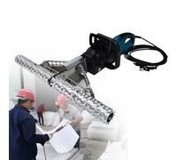 GIZMIT Scie à Mousse, Outil de découpe et de Retrait d'isolant en Mousse projetée 19,5''/27,5'', Outil de Retrait d'isolant en Mousse, Nettoyage de la Mousse projetée Closedhole-700mm