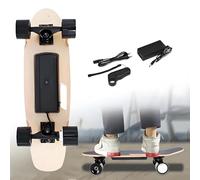 GIZMIT Skateboard électrique pour Adultes, Tout-Terrain, avec télécommande - Vitesse maximale de 24 km/h, autonomie de 13 km, idéal pour Adolescents et Adultes, Conception Robuste