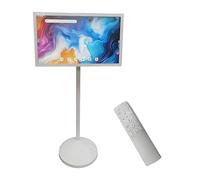 GIZMIT Téléviseur Portable Intelligent Full HD, Android 13, écran Tactile, caméra 13 Mpx, Batterie intégrée, avec télécommande, pour la Maison, Le Bureau et la Salle de Sport. 4+64G-21.5Inch