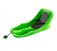 Gizmo Riders Baby Rider Luge pour enfant avec sangle de remorquage et harnais de sécurité à 3 points. Le design du dossier empêche le basculement, supporte 25 kg, à partir de 6 mois (vert mystique)