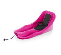 Gizmo Riders Luge pour bébé de 6 mois à 3 ans avec ceinture de sécurité - Luge Bob en plastique de qualité supérieure - Rose