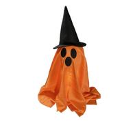 GizmoBox 50 CM Fantôme Halloween Lumineux, Accessoire Déco Maison Halloween | Matière Résistante et Légère, Décoration Fête Lumineuse, Pour Salon ou Jardin, Accessoire Déco Halloween Original