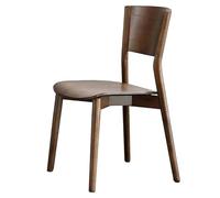 GIZNXBA Chaises De Cuisine en Bois Chaises De Salon Fauteuil D'appoint Rembourré Chaise De Salle À Manger Modernes Chaise À Dossier Haut avec Coussin Confortable(A)