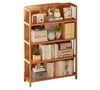 GIZNXBA Ecke Bibliothèque Meuble De Rangement Modernes Bodenstehendes Bücherregal Aufbewahrungsregale Organizer Stehendes Regal Für Schlafzimmer, Wohnzimmer, Büro, Küche(50x113cm)