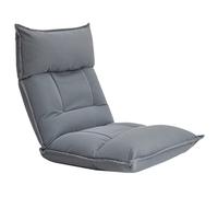 GIZNXBA Fauteuil Sol Pliable avec Dossier Chaise De Sol Pliante avec 42 Positions Réglables Fauteuil Paresseux Adulte Chaise De Méditation Rembourré pour Lire, Méditer, Dormir(Blauw)