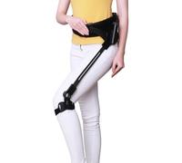 GJBMXSM Exosquelette de Marche Bionique 3 Intensités Réglables, Aide à La Marche Bionique pour Personnes Âgées - Déambulateur Motorisé, Assistance Lévitation Jambe LeftLeg-M