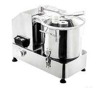 GJBMXSM Hachoir à Légumes Commercial, Robot Culinaire en Acier Inoxydable 1200 W/1800 W, Hachoir à Viande électrique Robuste avec Variateur De Vitesse, pour Cuisines Et Restaurants 9L