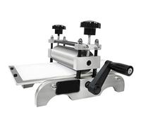 GJBMXSM Lamineur Manuel, Machine Presse à Graver Professionnelle, Machine d'impression en Héliogravure et en Relief pour la Gravure sur Bois et sur Cuivre, Surface d'impression 14x7 Pouces
