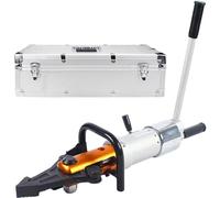GJBMXSM Pince De Sauvetage Hydraulique Rotative à 360°, Force De Cisaillement 18 T Et Force D'écartement 5,5 T, Pince Coupante à écartement Hydraulique, Pompe Manuelle, sans Alimentation Externe