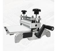 GJBMXSM Presse à Graver de Bureau pour Impression Artistique Détaillée, Machine d'impression sur Cuivre, sur Bois, en Relief et en Taille-Douce, Design Compact pour Artisans DIY et Petits Studios
