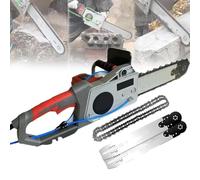 GJBMXSM Tronçonneuse électrique pour Béton,Coupe-Mur en Béton,Tronçonneuse Puissante avec Deux Chaînes/Guide-Chaîne,pour Béton Armé,Murs en Briques Rouges Et Murs en Béton,CuttingDepth48cm