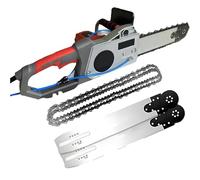 GJBMXSM Tronçonneuse Portative sans Balais, Tronçonneuse électrique pour Béton, Coupe-Mur Professionnel avec Chaîne Diamantée, avec Anti-Poussière Et Anti-Eau,5800W