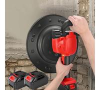 GJBMXSM Truelle à Béton avec 6 Vitesses Réglables, Machine De Polissage De Lissage des Murs, Truelle électrique De Mastic De Ciment De Mortier De Plâtre, Chargement Batterie Au Lithium,2X2500MAH