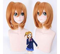 GJBXP Amour Perruques Vivantes Lovelive Minami Kotori Tojo Nozomi Nico Perruque De Cosplay Femmes Marron Bleu Long Raides Raides Cheveux Cheveux 3
