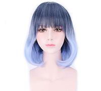 GJBXP AMOUREUX DIABOLIK PLUS DE SANG Komori Yui Court Ondulé Ombre Perruque Cosplay Synthétique Cheveux Halloween Costume De Fête Anime Perruques Pour Femmes 447