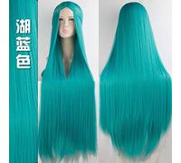 GJBXP Biamoxer 100 cm Long Perruques Classique Haute Température Fibre Synthétique Perruques Costume Cosplay Perruques Cosplay Visage Partie Des Cheveux 20 Couleur 5
