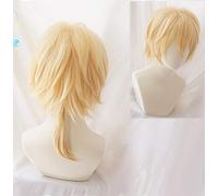 GJBXP Biamoxer 2017 VOCALOID Hatsune Miku Neige Perruque Cosplay Kagamine Ren Cheveux Synthétiques Pour Adulte Kagamine Ren