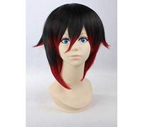 GJBXP Biamoxer Rwby Ruby Rose Cosplay Perruques Weiss Schnee Blake Belladonna Yang Xiao Long Perruque Rouge Blanc Noir Jaune Cosplay Perruque De Cheveux Rouge