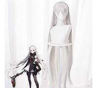GJBXP Cosplay Wigs Game Arknights Warfarin Cosplay Wig Heat Resistant Synthetic Wig Hair Halloween Carnival Party Anime Cosplay Wig