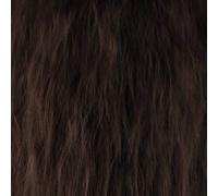 GJBXP Fluffy Rouge Rose Blanc Orange Vert Blonde Brun Perruque Frisée Synthétique Cheveux Anime Cosplay Halloween Costume Parti Perruques Pour Femmes Brun Foncé