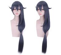 GJBXP Honkai Impact 3 Cosplay Wig Bronya Zaychik Kiana Kaslana Fuka Yae Sakura Theresa Apocalypse Braiding Ponytails Long Fake Hair mix silver pink dark blue
