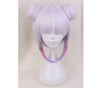 GJBXP Mlle Kobayashi's Dragon Maid Kanna Kamui - Perruque Cosplay avec cheveux synthétiques et résistant à la chaleur - Cheveux doubles pourpre