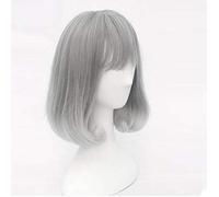 GJBXP Nouveau Bleu Gradient Blanc Synthétique Cheveux Daily Cosplay Perruque Perruque Lolita Costume Jouer Perruques Halloween Costumes Cheveux 5039C
