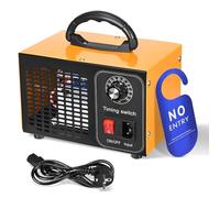 GJCrafts Générateur d'ozone 60 000 mg/h, purificateur d'air à l'ozone pour voiture avec minuterie de 60 minutes jusqu'à la maison, nettoyeur de désinfection de climatisation