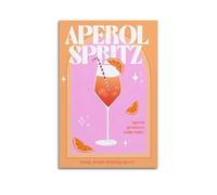GJDYMX Poster décoratif sur toile APEROL SPRITZ - Impression d'art moderne pour chambre à coucher - 30 x 45 cm